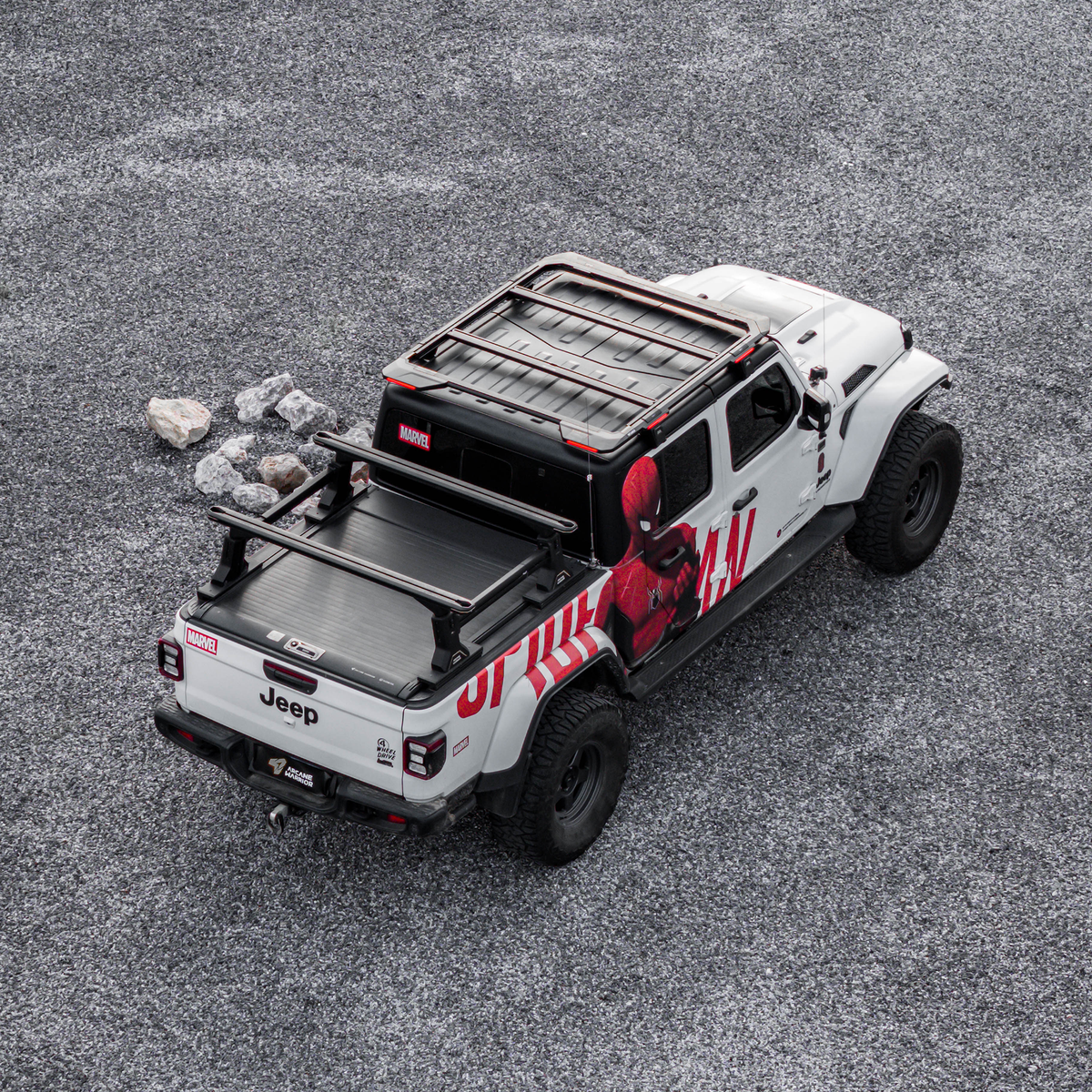 Jeep Wrangler JL 2-door / Gladiator JT M'LinkX Roof Rack Platform