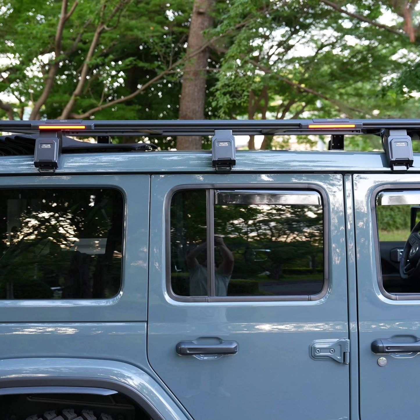 Jeep Wrangler JL Sky One-Touch M'LinkX Roof Rack Platform