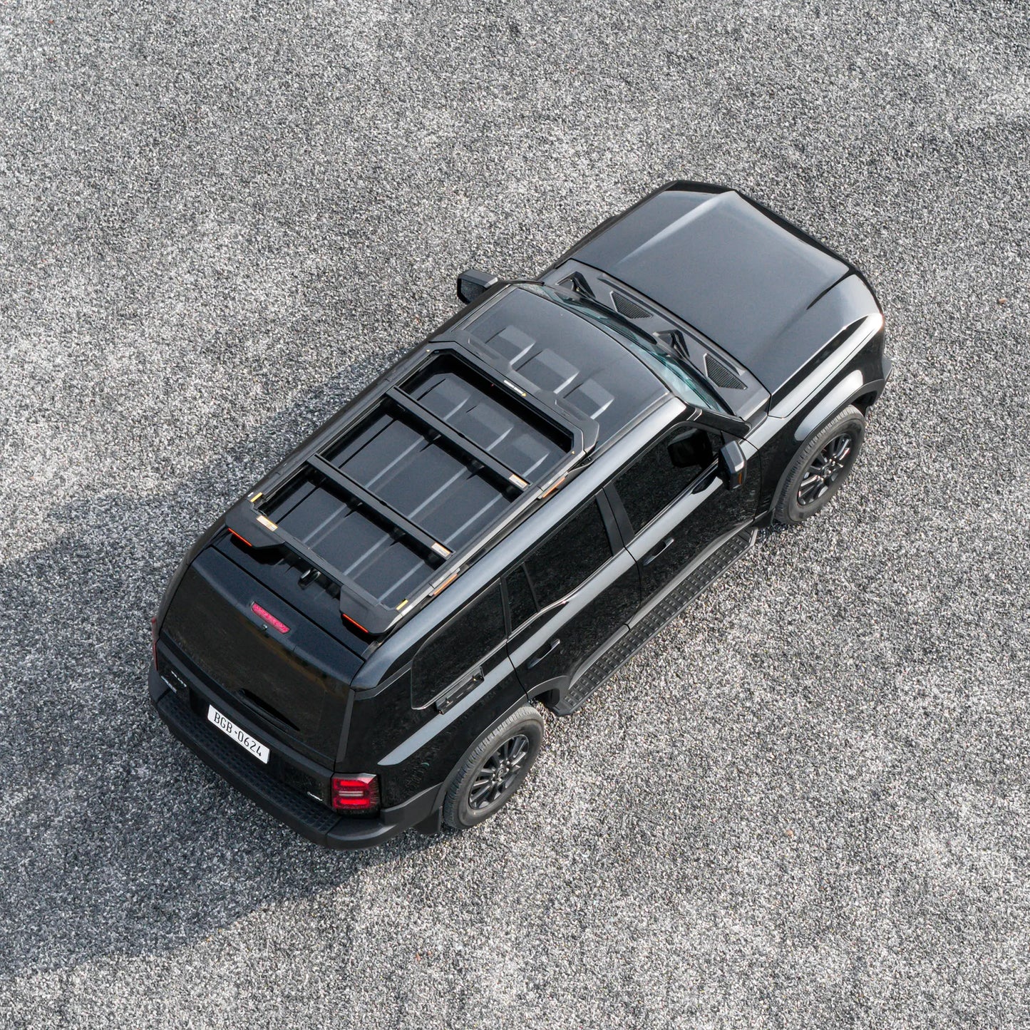 Toyota Land Cruiser 250 M'LinkX Roof Rack Platform ( Half-Length/With OEM Rails )