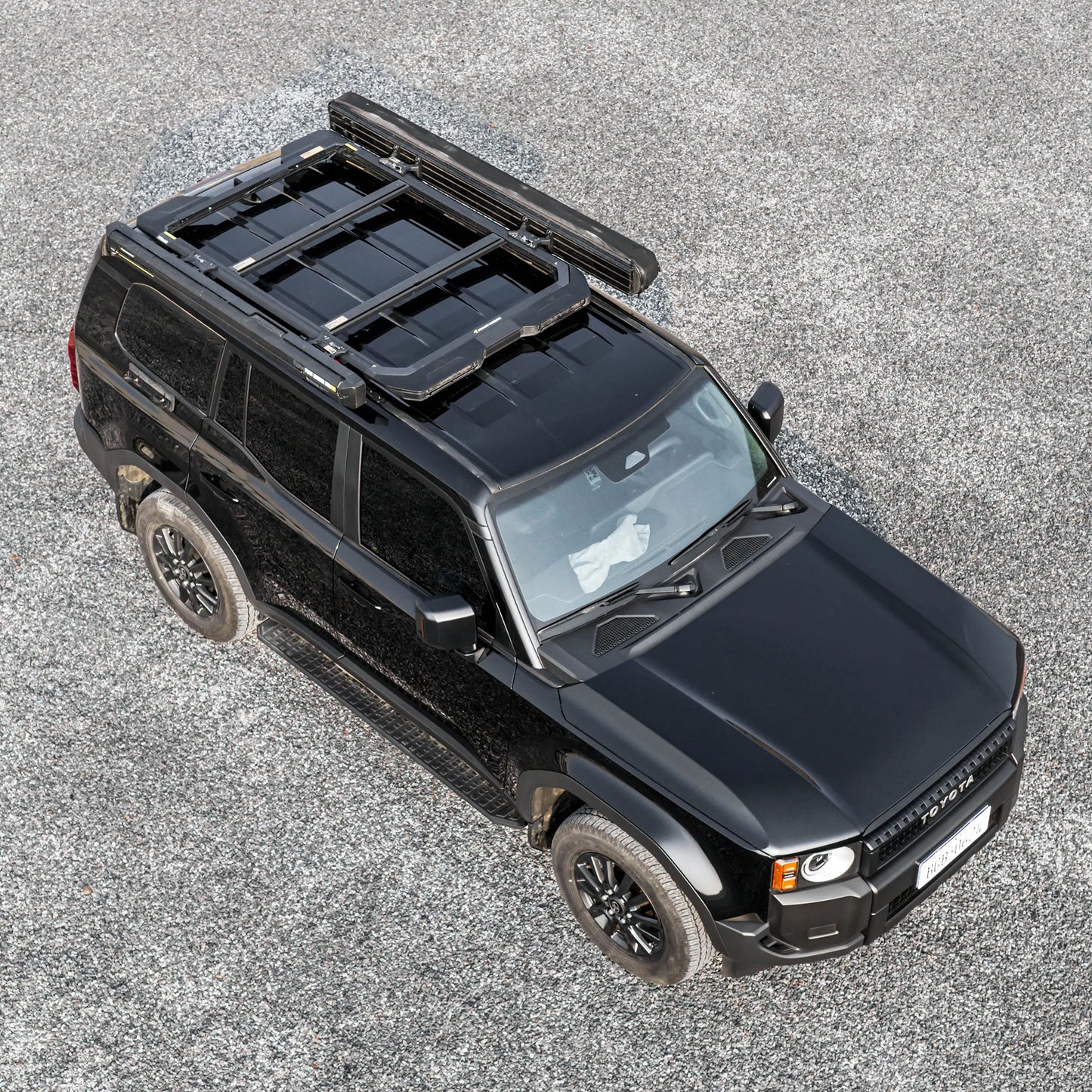 Toyota Land Cruiser 250 M'LinkX Roof Rack Platform ( Half-Length/With OEM Rails )