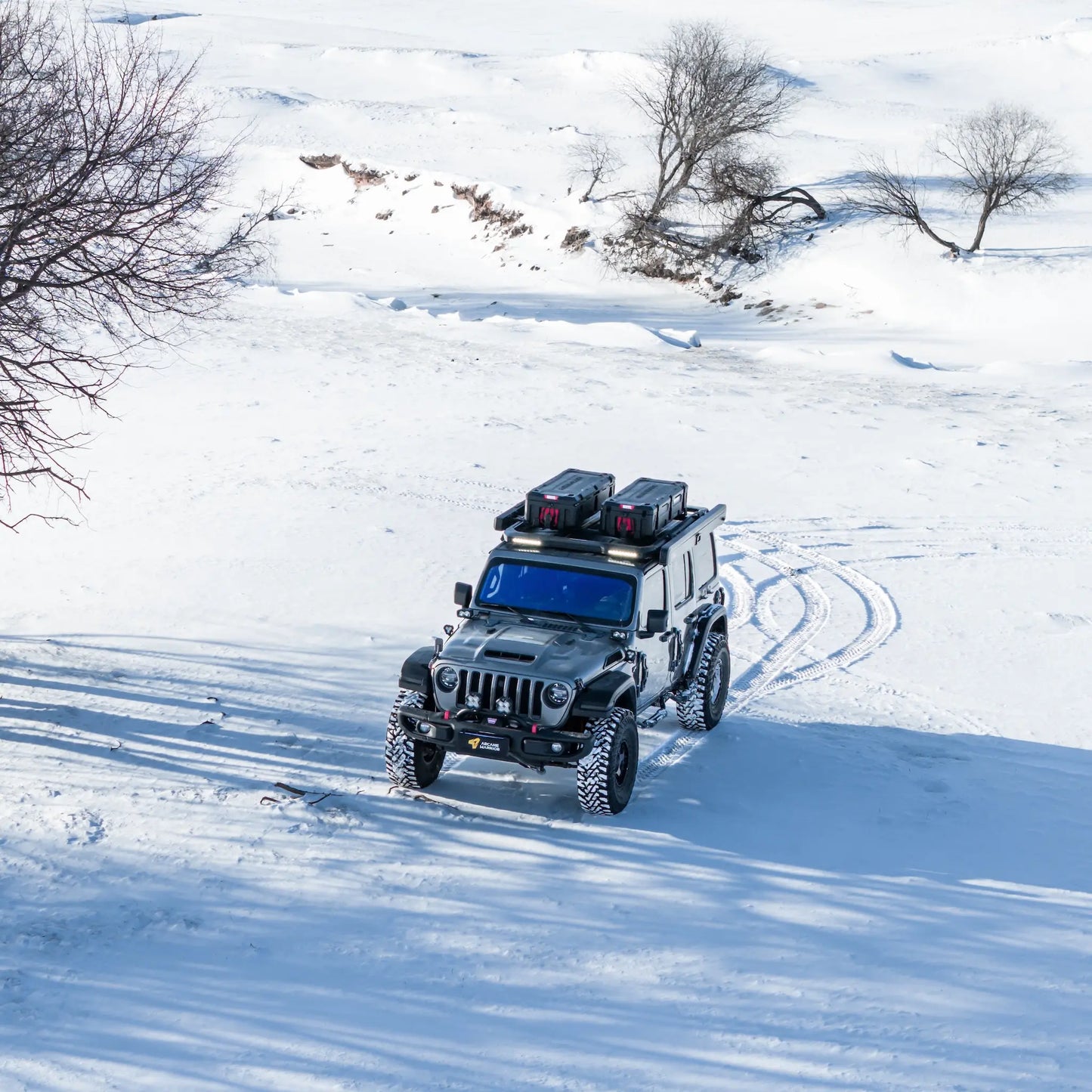 Jeep Wrangler JL M'LinkX Roof Rack Platform
