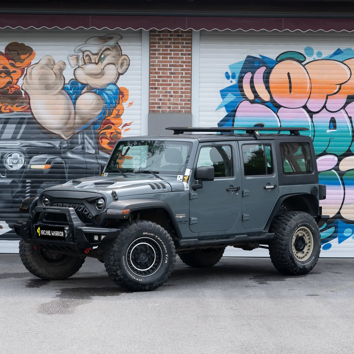 JEEP Wrangler JK STORM Roof Rack Short Version